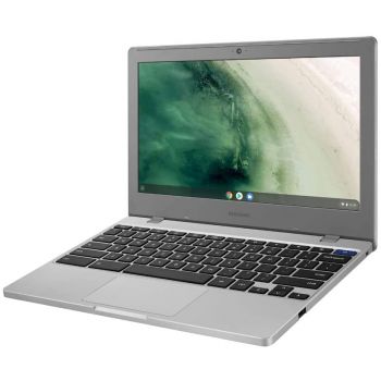 Image of Samsung ChromeBook with Charger